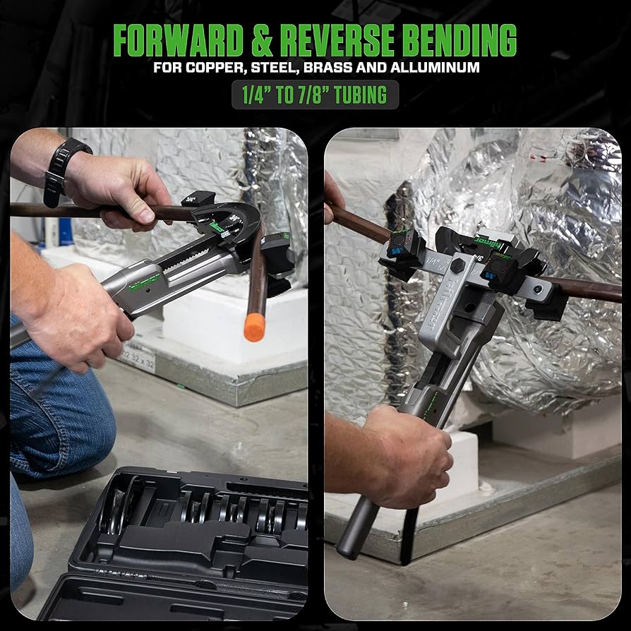 Hilmor Compact Bender Kit with Reverse Bending Attachment